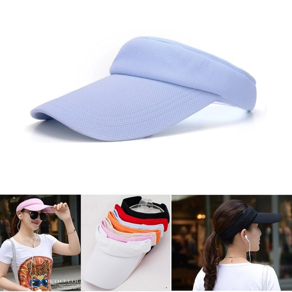 Summer sun hat sun block outdoor sports baseball cap tennis cap empty top hat