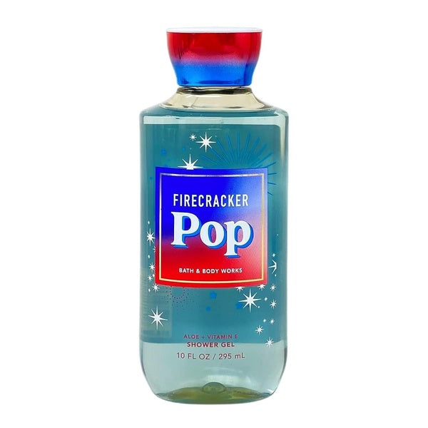 Bath & Body Works Signature Collection Shower Gel For Women10 fl oz (Firecracker Pop)