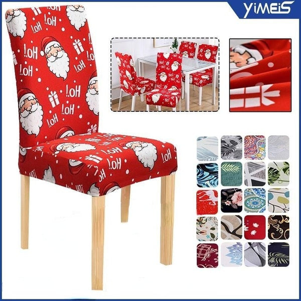 Dining Room Chair Covers Slipcovers Spandex Super Fit Stretch Removable Washable Kitchen Parsons Chair Covers Protector for Dining Room Hotel Ceremon