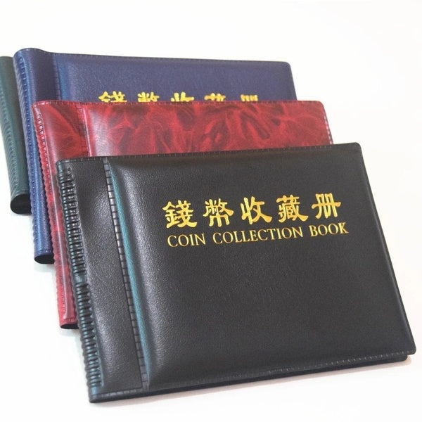 Collecter de l'argent Penny Pockets 60 Holders Collection Storage Coin Album Book (Couleur: Multicolore) []