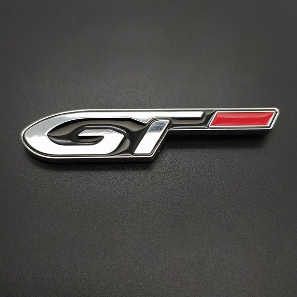 Car Emblem Sticker GT LOGO Decals for Peugeot 206 308 GT RCZ 308 508 3008 5008