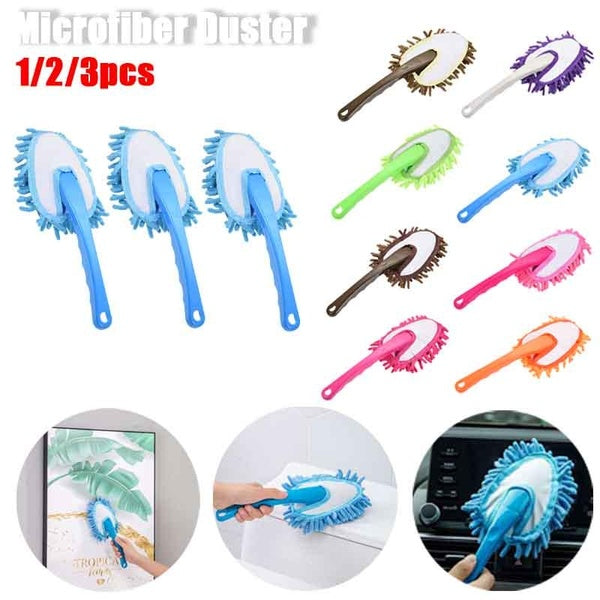 1Pcs-2Pcs-3Pcs Microfiber Duster Chenille Duster Duster Multi-functional Washable Household Duster Brush