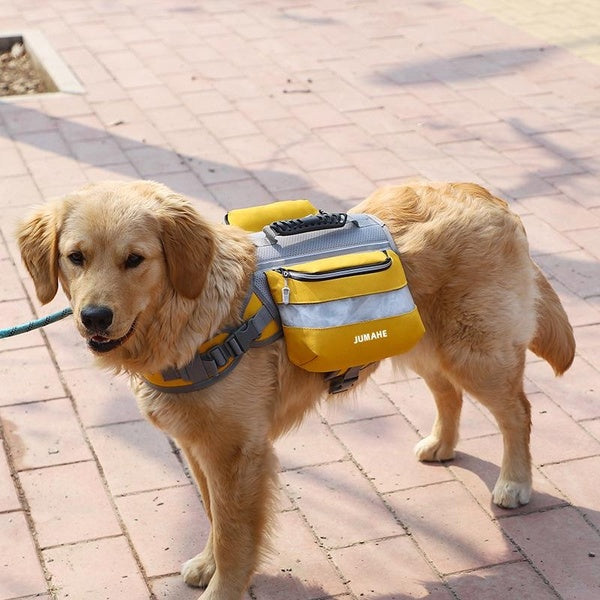 Pet Backpack Dog Drinking Water Medium Large Dog Outside Backpack Snacks Dog Food Backpacks