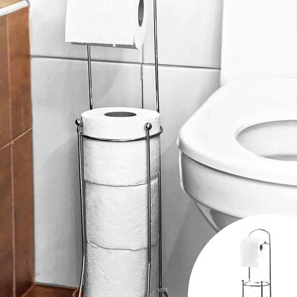 Silver Chrome Toilet Paper Holder Bathroom Accessories Design Home Furniture Stainless 4pcs Paper