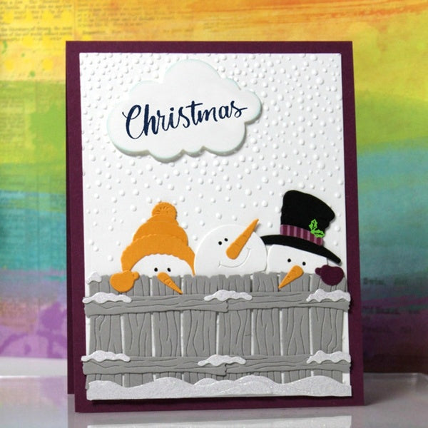 New Snowman Metal Cutting Dies Scrapbooking Dies for DIY Photo Album Card Making Stencils Dies