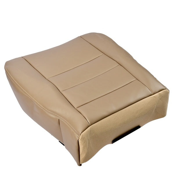 Car Seat Cover Car Drivers Seat Bottom Cover Pu Leather for Ford F250 F350 02-07