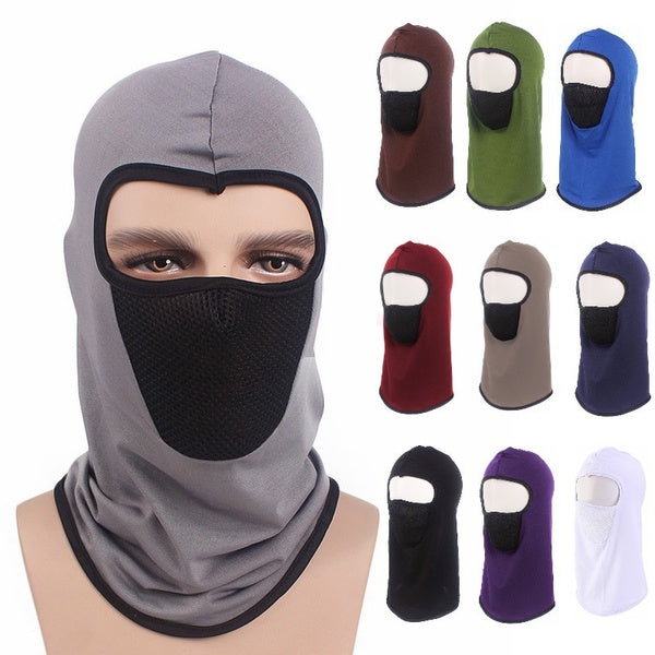 Balaclavas Cap Windproof Quick-Drying Breathable Anti UV Soft Full Face Mask Bicycle Cycling Tactical Military Army Hats Men