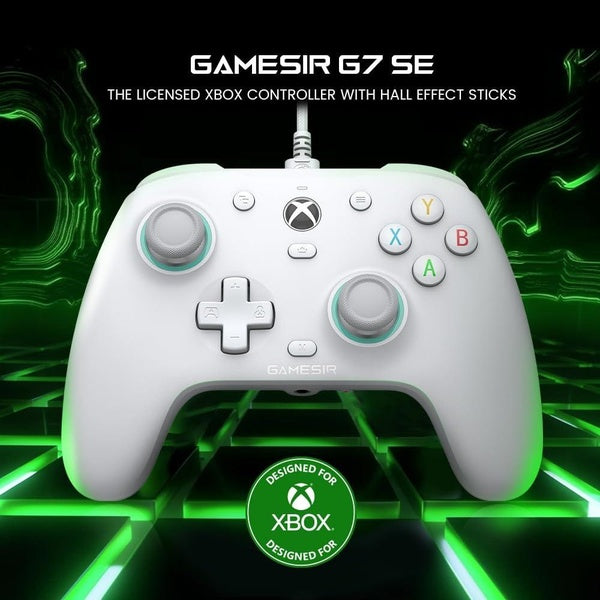 GameSir G7 SE Manette filaire pour Xbox Series X S, Xbox One et Windows 10-11, manette de jeu Plug and Play avec joysticks à effet Hall-déclencheur H