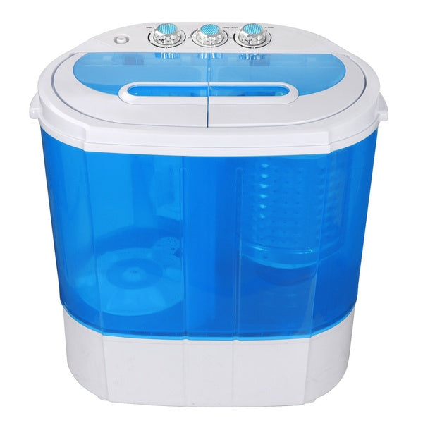 Portable Washing Machine Compact lightweight 10lbs Washer w- Spin Cycle Dryer