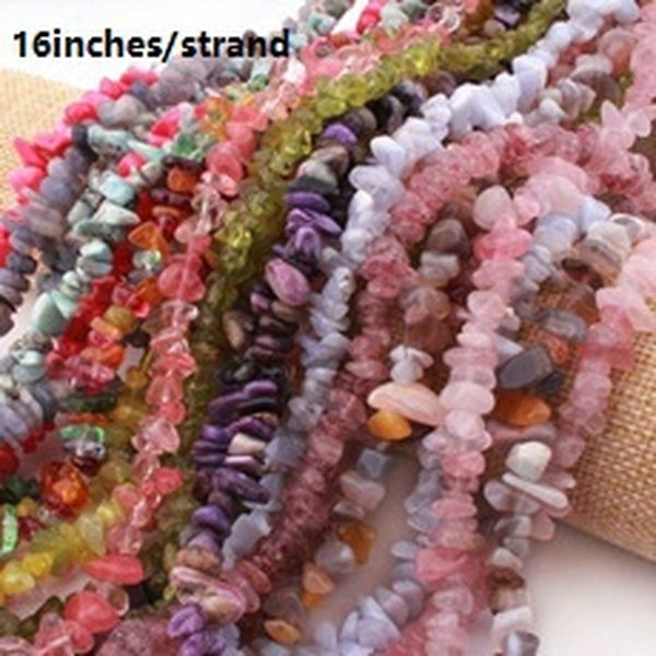 Natural Stone Beads Chips Beads 5-8mm Crystal Tiger Eye Strand 16 inch Lrregular Gravel Beads Diy Bracelet For Jewelry making