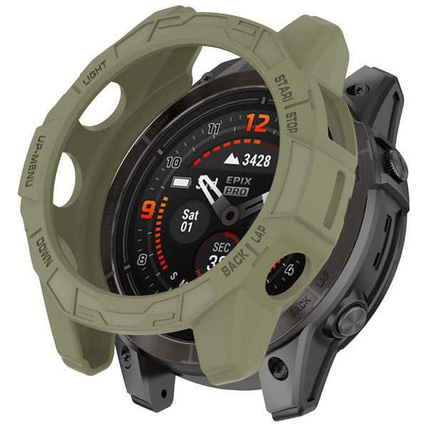 Cases for garmin Fenix 7 7X Pro TPU Soft Silicone Case Cover For Epix Pro (Gen 2) 51mm 47mm Protective Shell Watch accessories Matron Inn