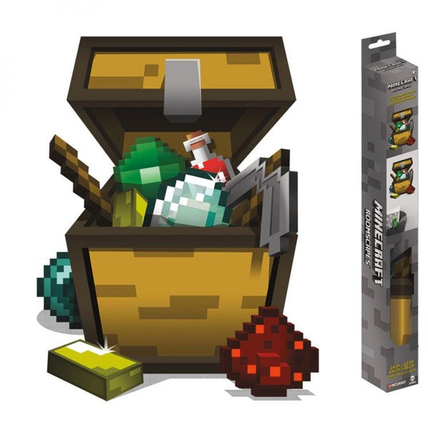 Minecraft Open Chest RoomScapes Wall Decal
