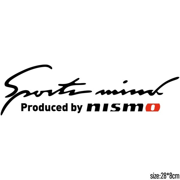 NISMO Sports Mind Car Covers Stickers Car Styling Accessories Fashion Car Lamp Eyebrow Sticker