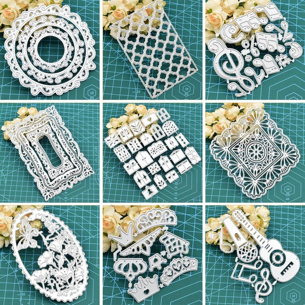 Card Making Cutting Dies Metal Stencil Paper Embossing Dies DIY Scrapbooking Album Decoration Paper Crafts Die Cut