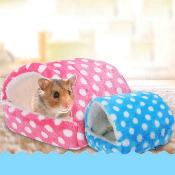 Doux en peluche Hamster cobaye maison Cage petits animaux souris Rat nid lit maison petits produits pour animaux de compagnie de Mini petits animaux