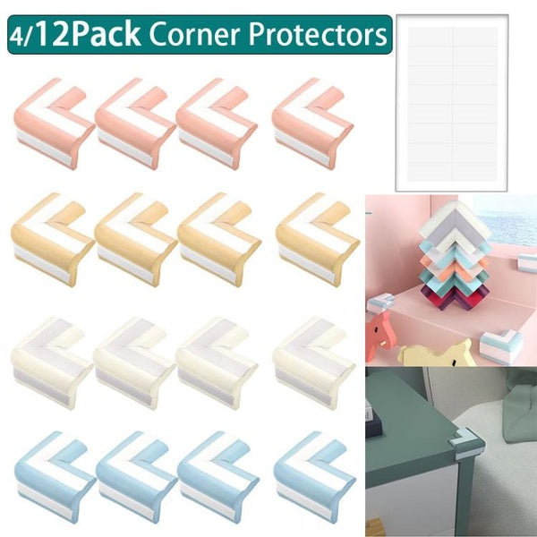 4-12Pack Corner Protector Furniture Corner Guard & Edge Safety Furniture & Table Edges Furniture & Sharp Corners Baby Proofing