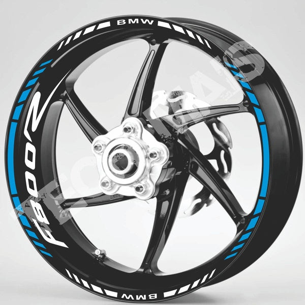 Rim stickers kit F800R BMW F800 R Wheel Stripes Decals Felgenaufkleber Tape Kit de Friso Refletivo Fita de Roda Refletiva Adesivo para roda Refletivo