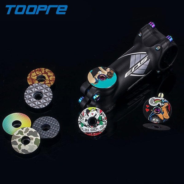 Couvercle de cuvette de vélo de route VTT, capuchon supérieur de potence de vélo pour tube de fourche de 28,6 mm, capuchon de casque