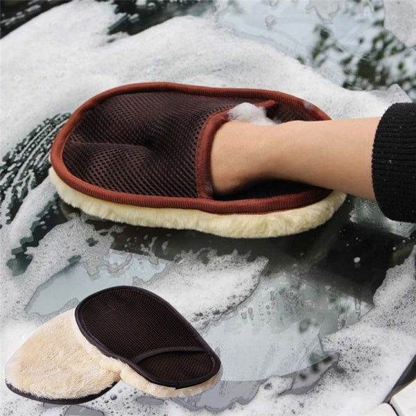 1PC Car Motorcycle Washer Car Cleaning Glove Auto Plush Vehicle Wash Mitten Cloth Cleaning Polishing Mitt Brush Wholesale
