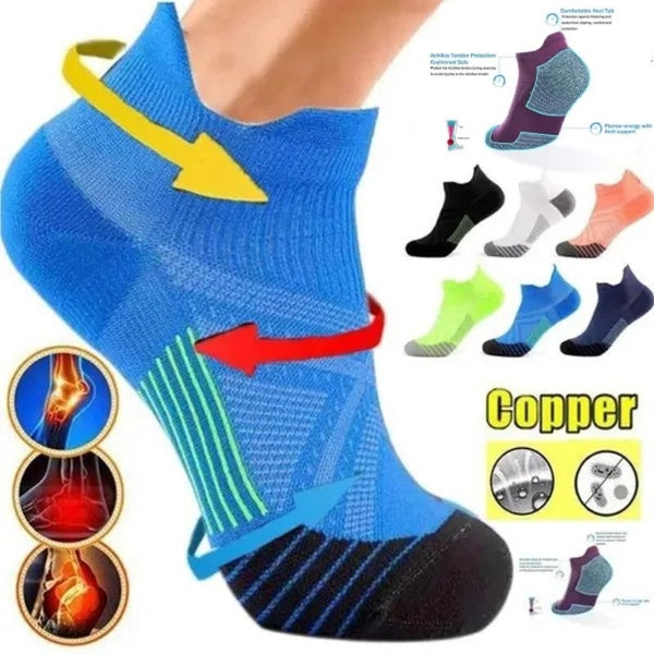 1-3Pairs Plantar Fasciitis Socks with Arch Support for Men & Women - Best Ankle Compression Socks for Foot and Heel Pain Relief - Better Than Night S