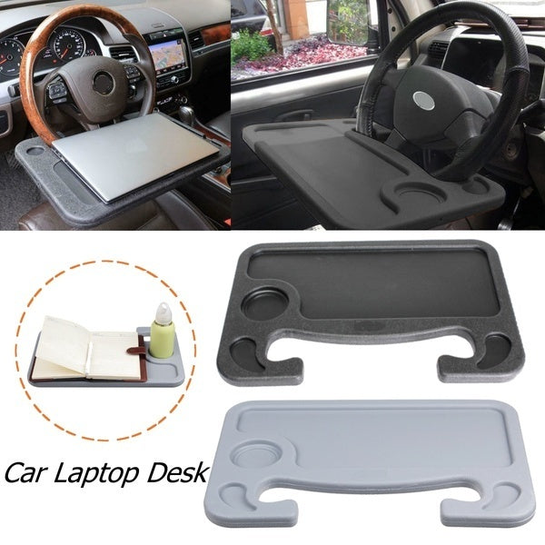 2020 Upgrade Version 2 Types 2 Colors Car Tray Computer Desk Automobile Supplies Steering Wheel Large Calorie Table Beverage Rack Writing Desk Drink