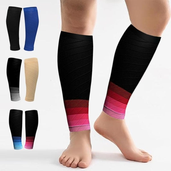 1 Pair Calf Compression Sleeve For Men & Women, Footless Compression Socks 20-30mmHg For Leg Support, Shin Splint, Pain Relief, Swelling, Varicose Ve