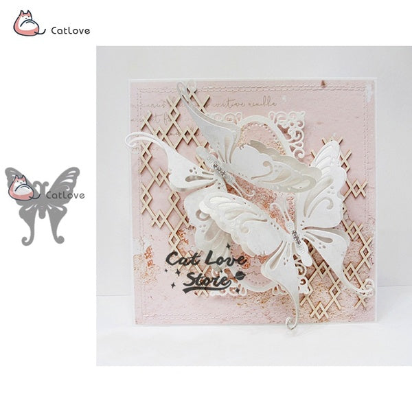 Butterfly Animal Metal Cutting Dies Stencils For DIY Scrapbooking Paper Card Decorative Craft Dies Embossing Die Cuts New 2019