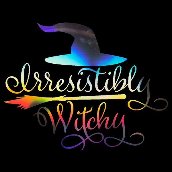 2PCS 17cm Witch Decal Vinyl Car Stickers Decal Decor Home Decoration Car Sticker