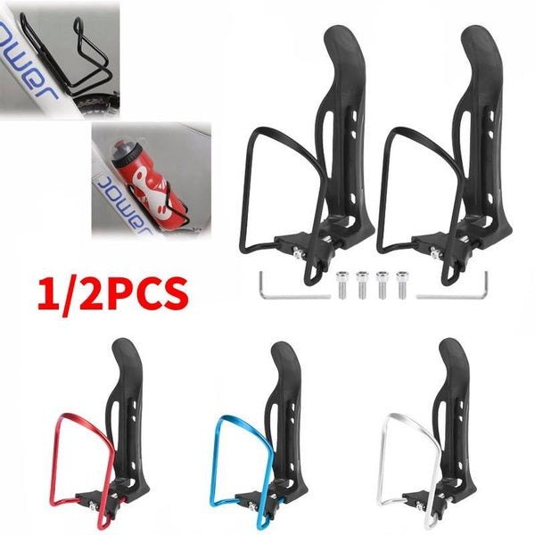 1-2 pièces réglable en alliage d'aluminium extérieur vtt vélo vélo vélo porte-bouteille d'eau Cages de support