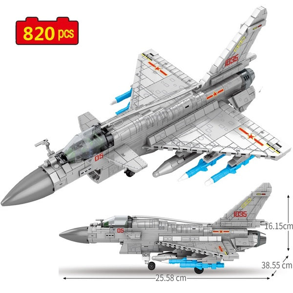 Military series WW2 Medium and long-range strategic Mini gas truck Building Blocks Bricks Toys Gifts