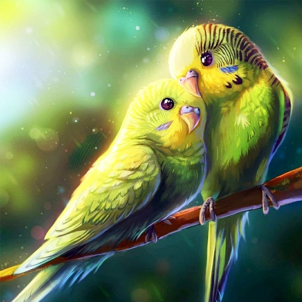 DIY 5D Diamond Painting Bird Full Drill with Number Kits Home and Kitchen Fashion Crystal Rhinestone Cross Stitch Embroidery Paintings Canvas Picture