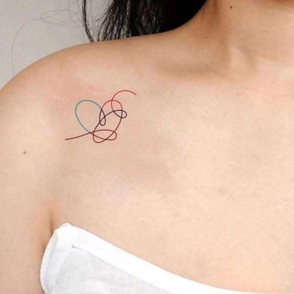 防弾少年団 Kpop Bangtan Boys Joen Jungkook Park Jimin V Suga Jin RM JHope Love Myself Stickers Tattoo Sticker Waterproof Phone Sticker Cute Creative Gift