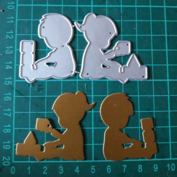 New Child Decoration Craft Metal Die Cuts Cutting Dies for DIY Scrapbooking Embossing Paper Cards Making Decorative Craft Supplies New