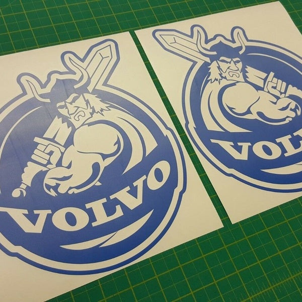 x2 Volvo FH FMX FH16 VNL FM FE FL front corner - panel Decals Stickers all colours