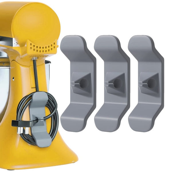 1pcs3pcs Cord Organizer for Kitchen Appliances,Cord Holder Cable Organizer for Household Appliances (Gray)