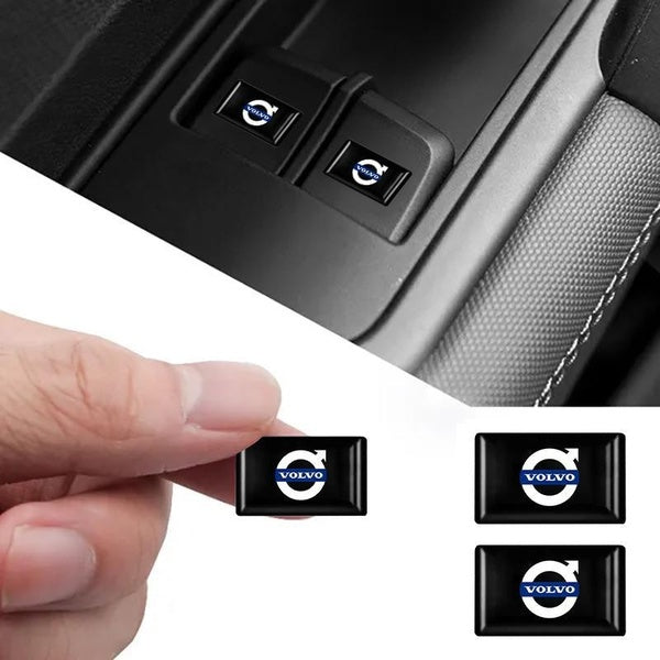 High Quality Epoxy 3D Car Styling Stickers Logo Decal Interior Decoration Car Stickers Car Logo Fit For Volvo V40 V50 V60 V70 Xc60 Xc70 Xc90 S40 S60