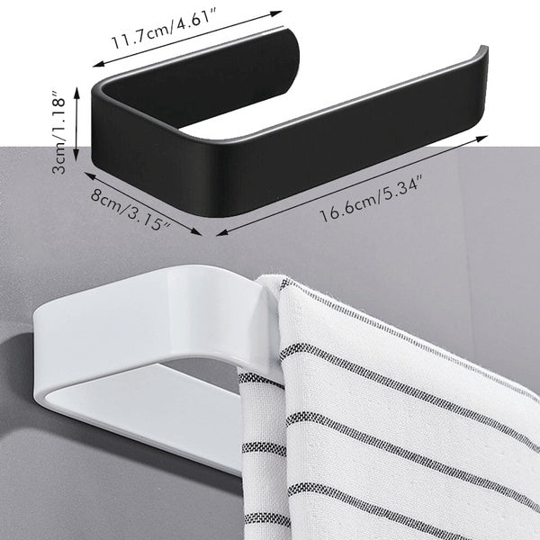 Toilet Paper Holder Bathroom Accessories Black Acrylic Toilet Paper Holder Tissue Roll Rack Wall Mounted Paper Holder