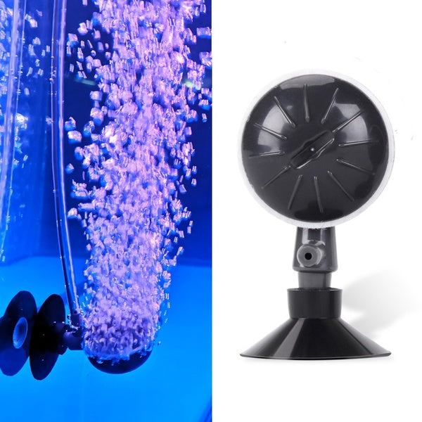 Aquarium Oxygen Atomizer Air Bubble Aerator Booster Fish Tank Réglable Pompe À Air Accessoires
