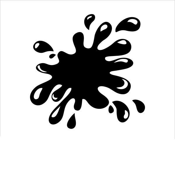 Paint Splatter Sticker Vinyl Decal Car Window Bumper