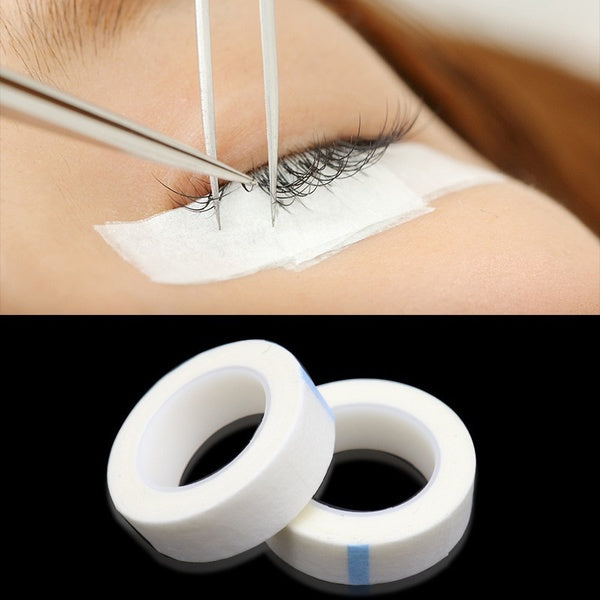 5pcs Eyelash Extension Lint Breathable Non-woven Cloth Adhesive Tape Medical Paper Tape For False Lashes Patch Makeup Tools