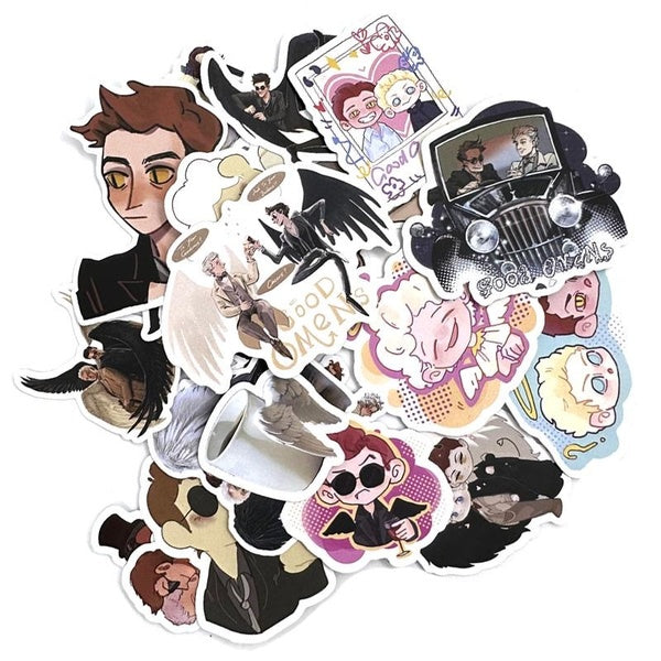 Autocollants de bons présages, étiquette Scrapbooking, décoration de maison, téléphone portable, accessoires de dessin animé étanches, DIY bricolage,