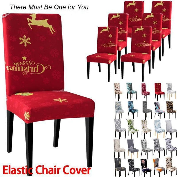 (1 pc)Spandex Elastic Printed Chair Cover Dining Room Chair Slipcover Removable Washable Protector Chair Covers for Hotel,kitchen,Ceremony,Banquet We