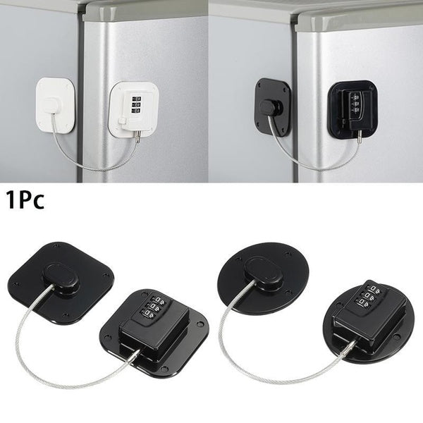 Child Safety Coded Combination Locks Refrigerator Window Lock Fridge Door Freezer lock Kids Security Strong Adhesive