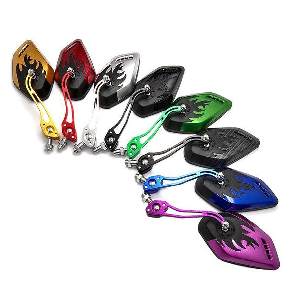 Accessoires de moto CNC rétroviseurs tout-terrain MUniversal 8mm 10mm rétroviseurs latéraux Scooter Old School Cruiser