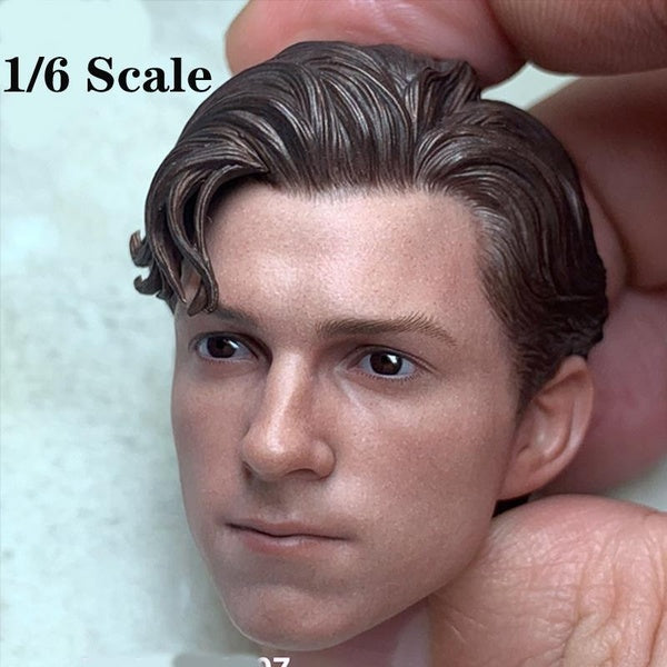 1-6 Scale Men Head Sculpt For 12'' Action Figure Body Male Head Carving Model Toys