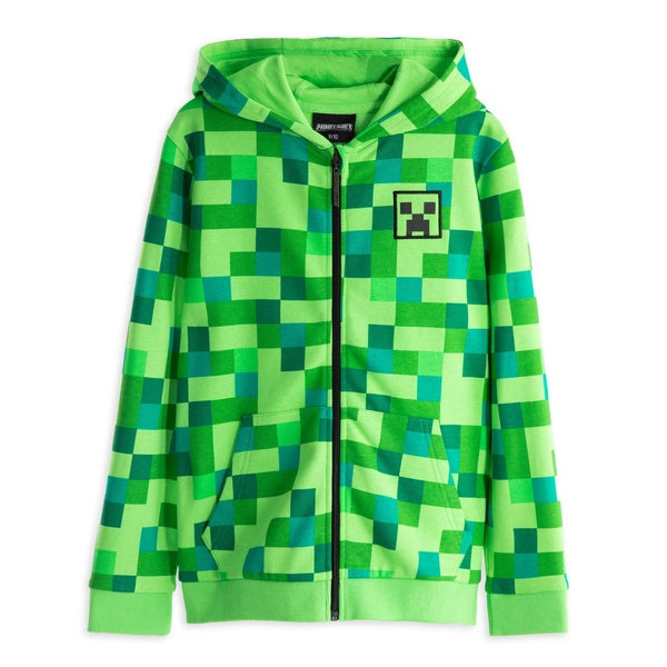 Minecraft Childrens-Boys Creeper Character Hoodie