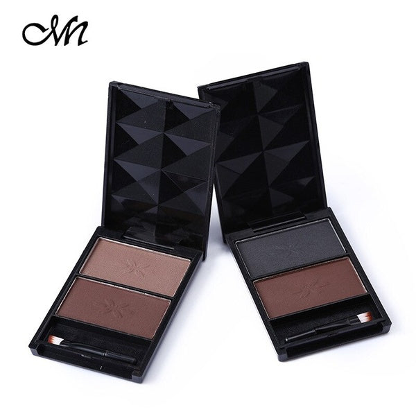 Health & Beauty Eyebrow enhancer eye brow makeup 2 color waterproof eyebrow powder eye shadow eyebrow make up palette set kit
