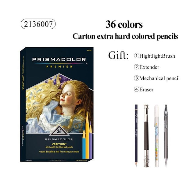 36 Colors PRISMACOLOR Oily Colored Pencils Wood Colored Pencils Professional Artist Oil Paint Sketching School Art Supplies
