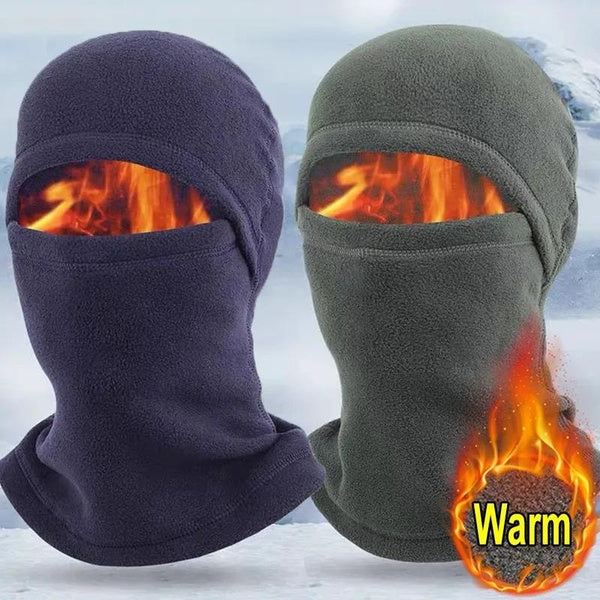 1PC Winter Polar Coral Hat Fleece Balaclava Men Face Mask Neck Warmer Beanies Thermal Head Cover Tactical Military Sports Scarf Caps