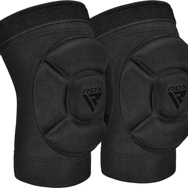 RDX Knee Pads for MMA, Kick Boxing and Muay Thai Training, Foam Padded Support Guard for Grappling, Martial Arts, Protective Wear for Cage, BJJ, Kara